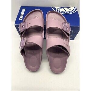 Birkenstock Arizona Stealth EVA Sandals Mauve/Purple Women SZ 8 Narrow Fit  New
